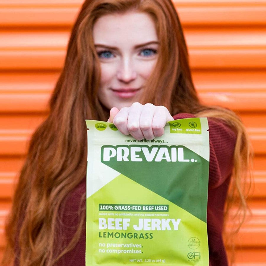 Prevail Grass-Fed Beef Jerky Lemongrass 64 g