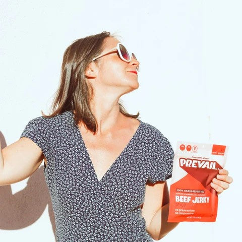 Vorherrschend Gras gefüttertes Rindfleisch Jerky Spicy 64 g