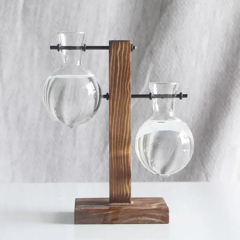 Glas & Holz Hängeposten Tabletop Vasen