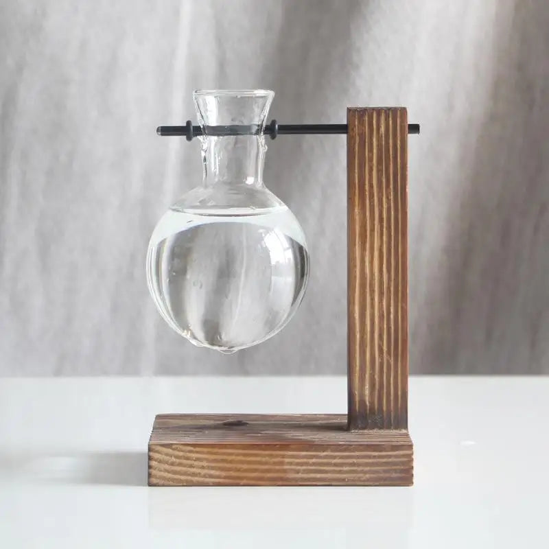 Glas & Holz Hängeposten Tabletop Vasen