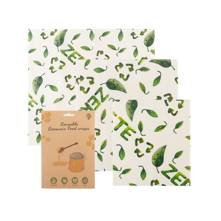 Bienenwachs-Wrap Assorted 3 Packung - Mehrere Drucke