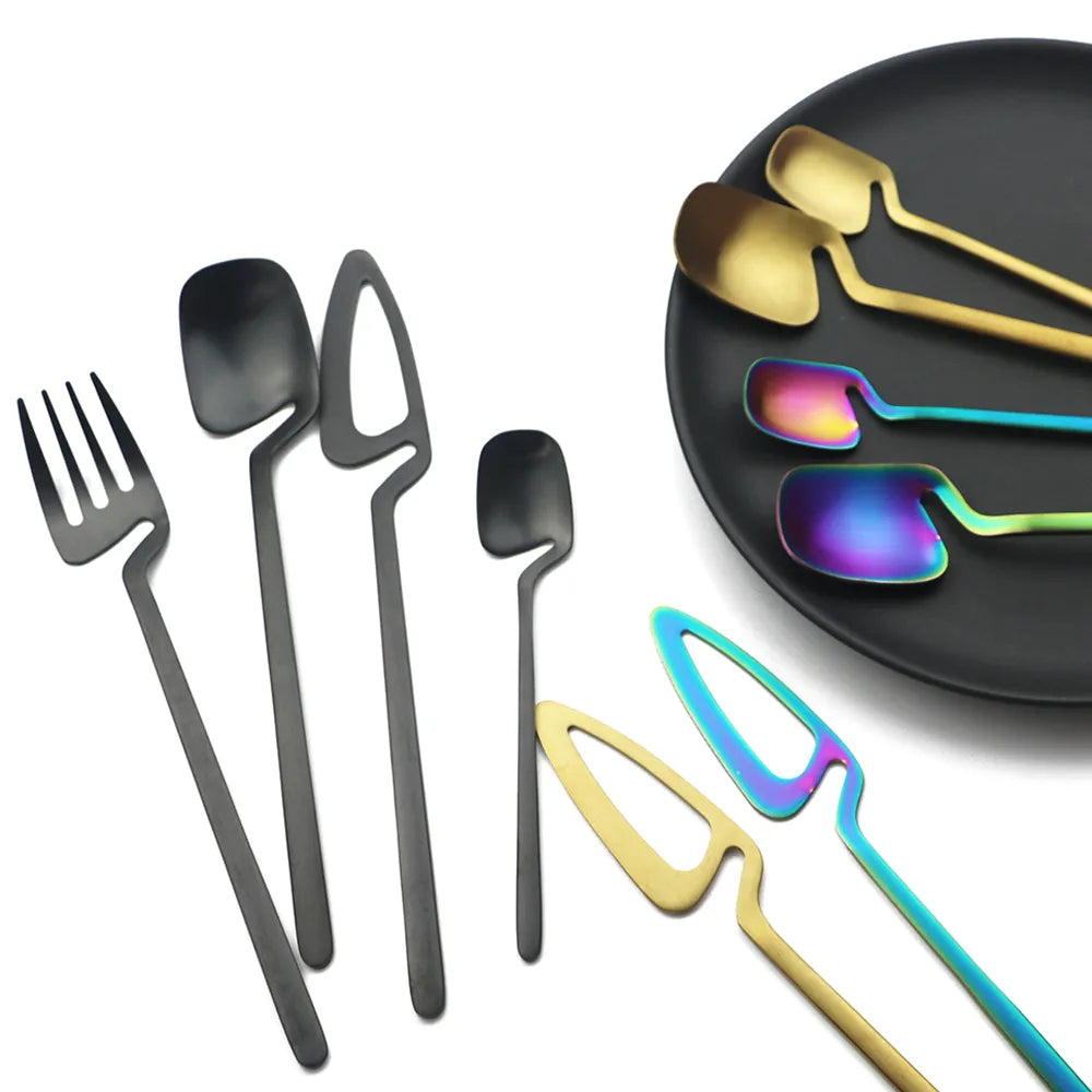 Surreale Edelstahl-Flatware 16-teiliges Set