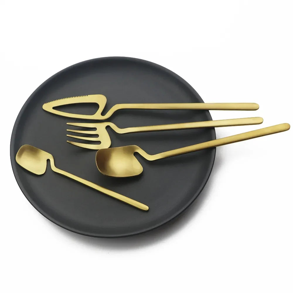 Surreale Edelstahl-Flatware 16-teiliges Set