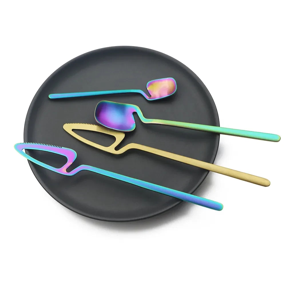 Surreale Edelstahl-Flatware 16-teiliges Set