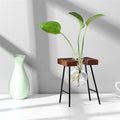 Glas & Holz Hänge Regal Tabletop Vasen