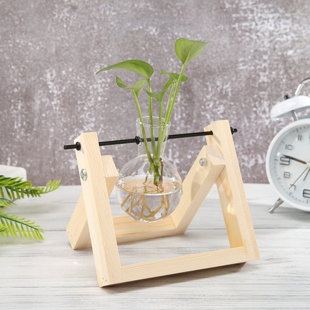 Glas & Holz Hängependel Tabletop Vasen