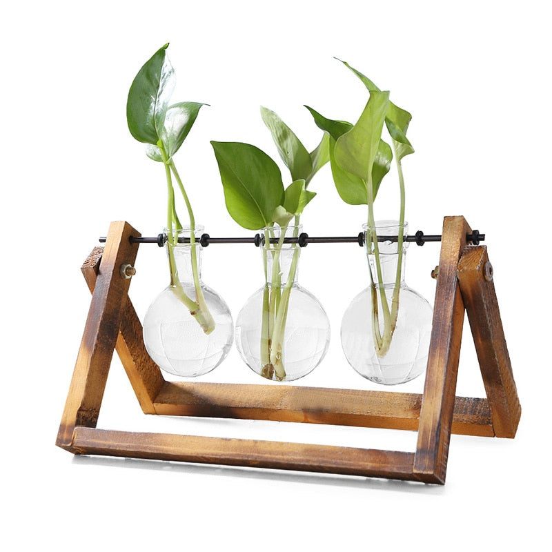 Glas & Holz Hängependel Tabletop Vasen