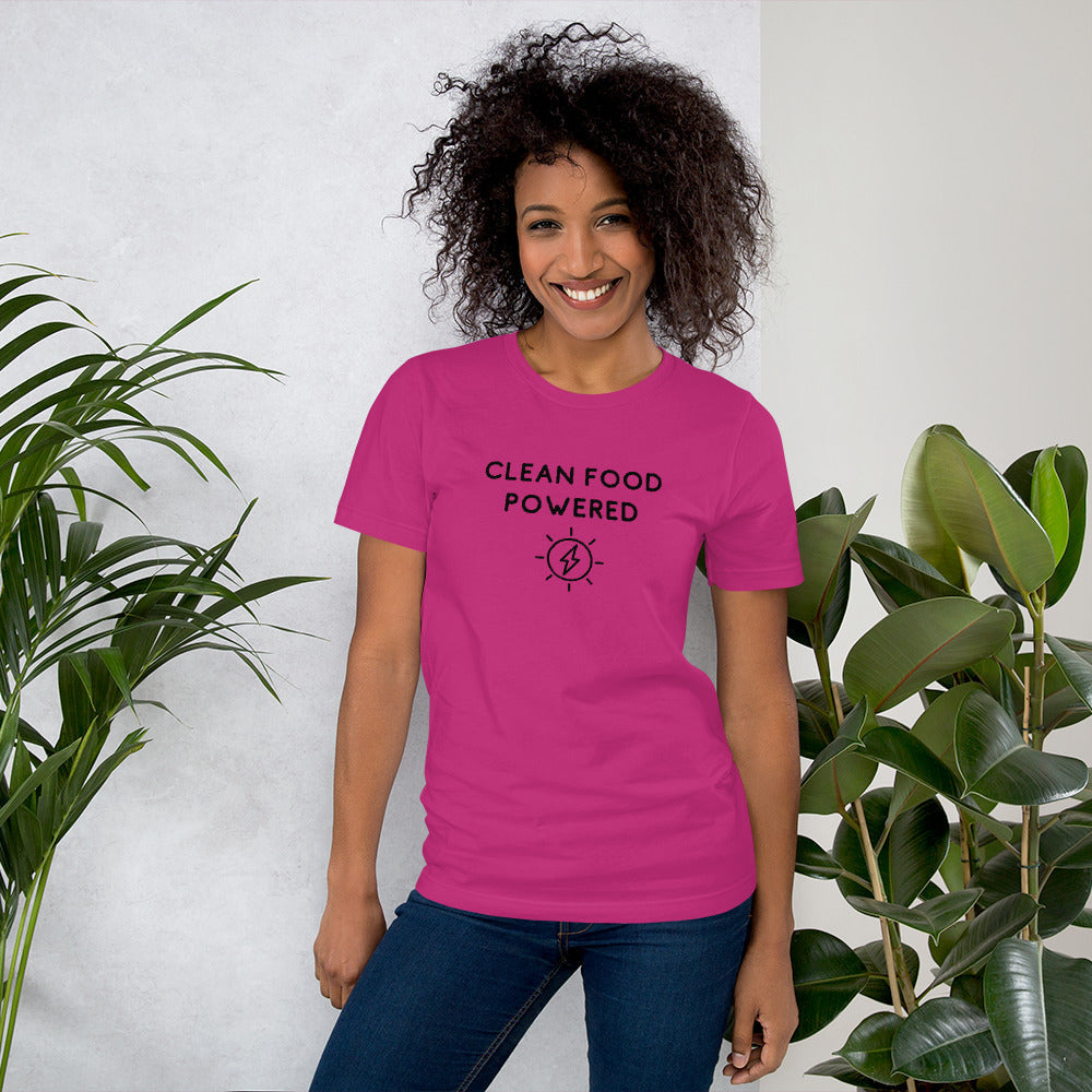 Clean Food Powered Kurzarm T-Shirt - Mehrere Farben