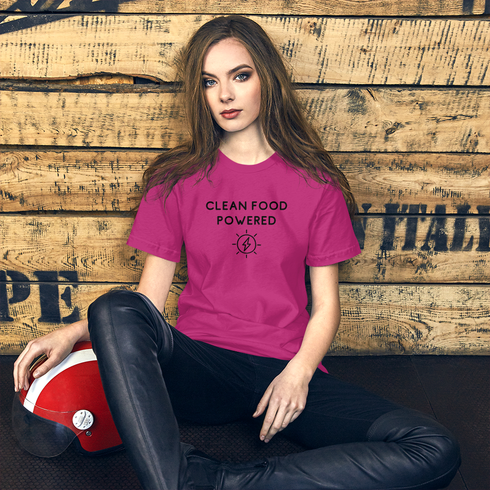Clean Food Powered Kurzarm T-Shirt - Mehrere Farben