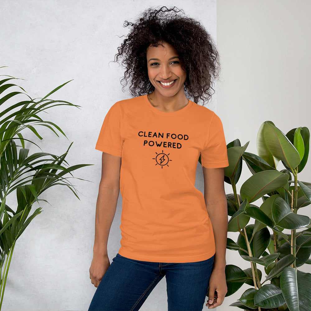 Clean Food Powered Kurzarm T-Shirt - Mehrere Farben