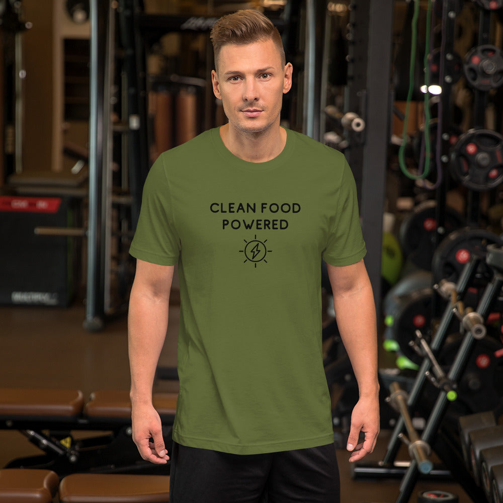 Clean Food Powered Kurzarm T-Shirt - Mehrere Farben
