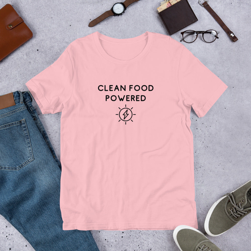 Clean Food Powered Kurzarm T-Shirt - Mehrere Farben