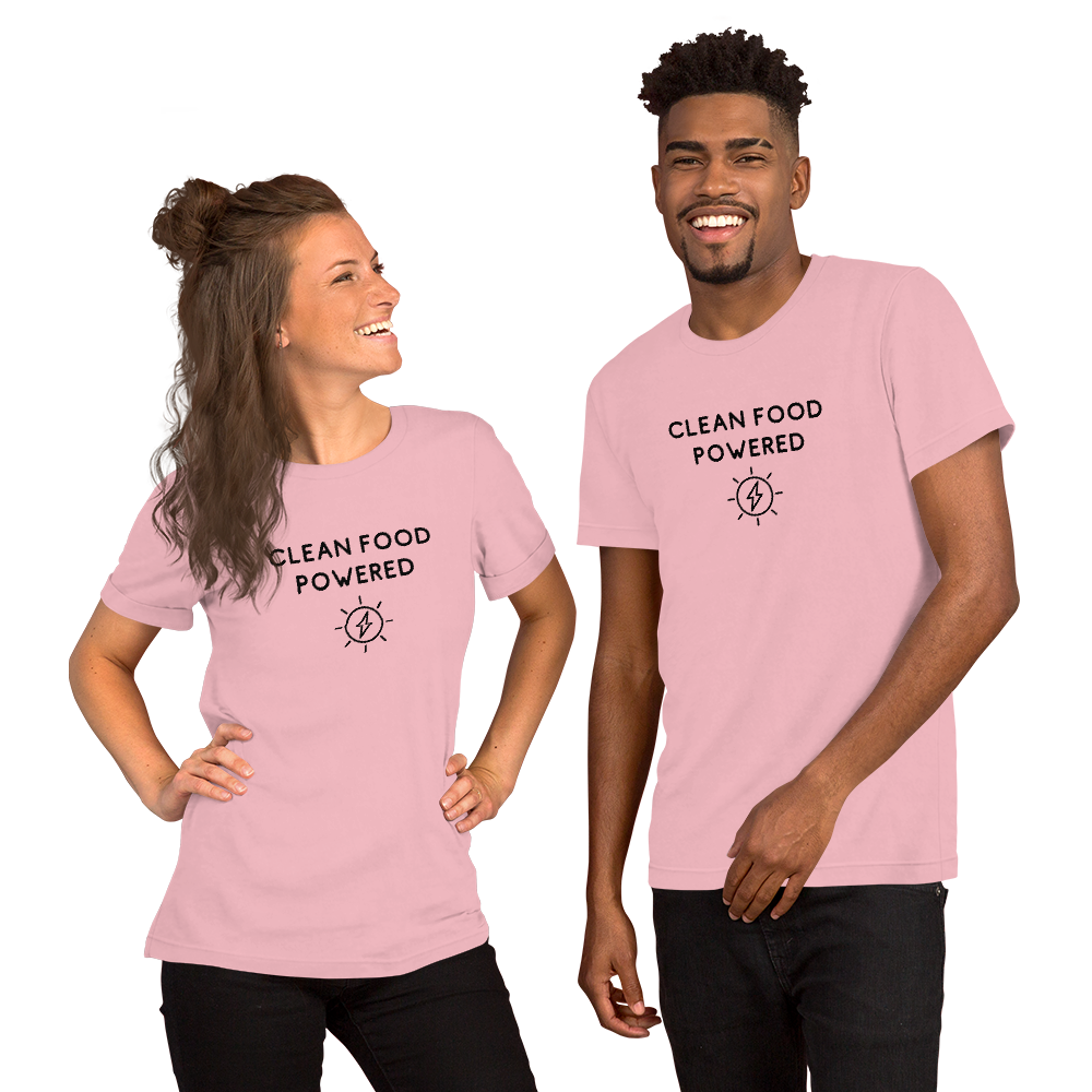 Clean Food Powered Kurzarm T-Shirt - Mehrere Farben