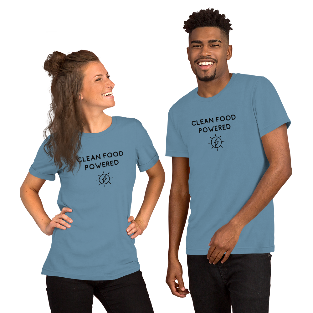 Clean Food Powered Kurzarm T-Shirt - Mehrere Farben