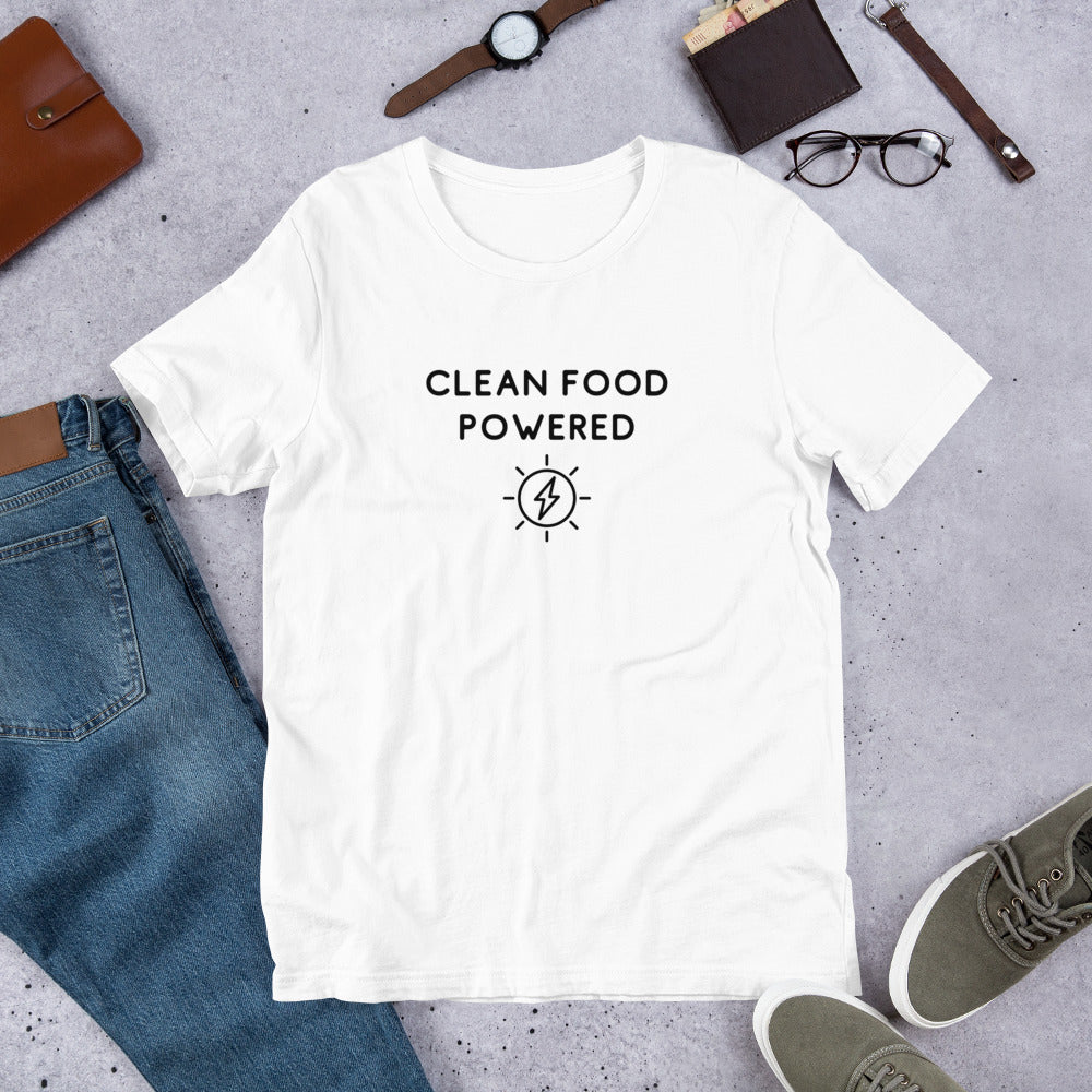 Clean Food Powered Kurzarm T-Shirt - Mehrere Farben